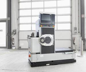 dpm FTS für Motormontage mit freier Navigation